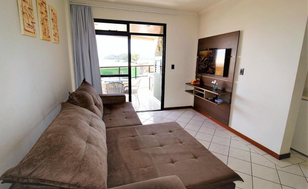 1038 - Apartamento com vista para o mar na Avenida De Bombinhas Exterior foto