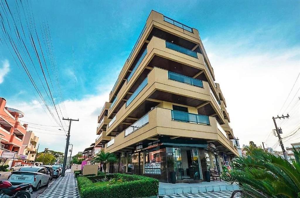 1038 - Apartamento com vista para o mar na Avenida De Bombinhas Exterior foto
